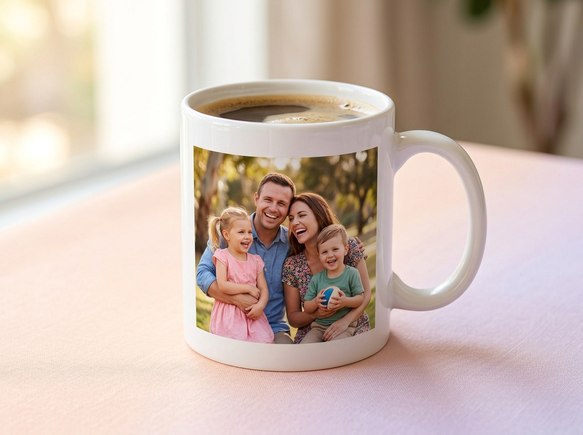 Kişiye Özel Fotoğraflı Kupa Bardak (Sihirli & Seramik)